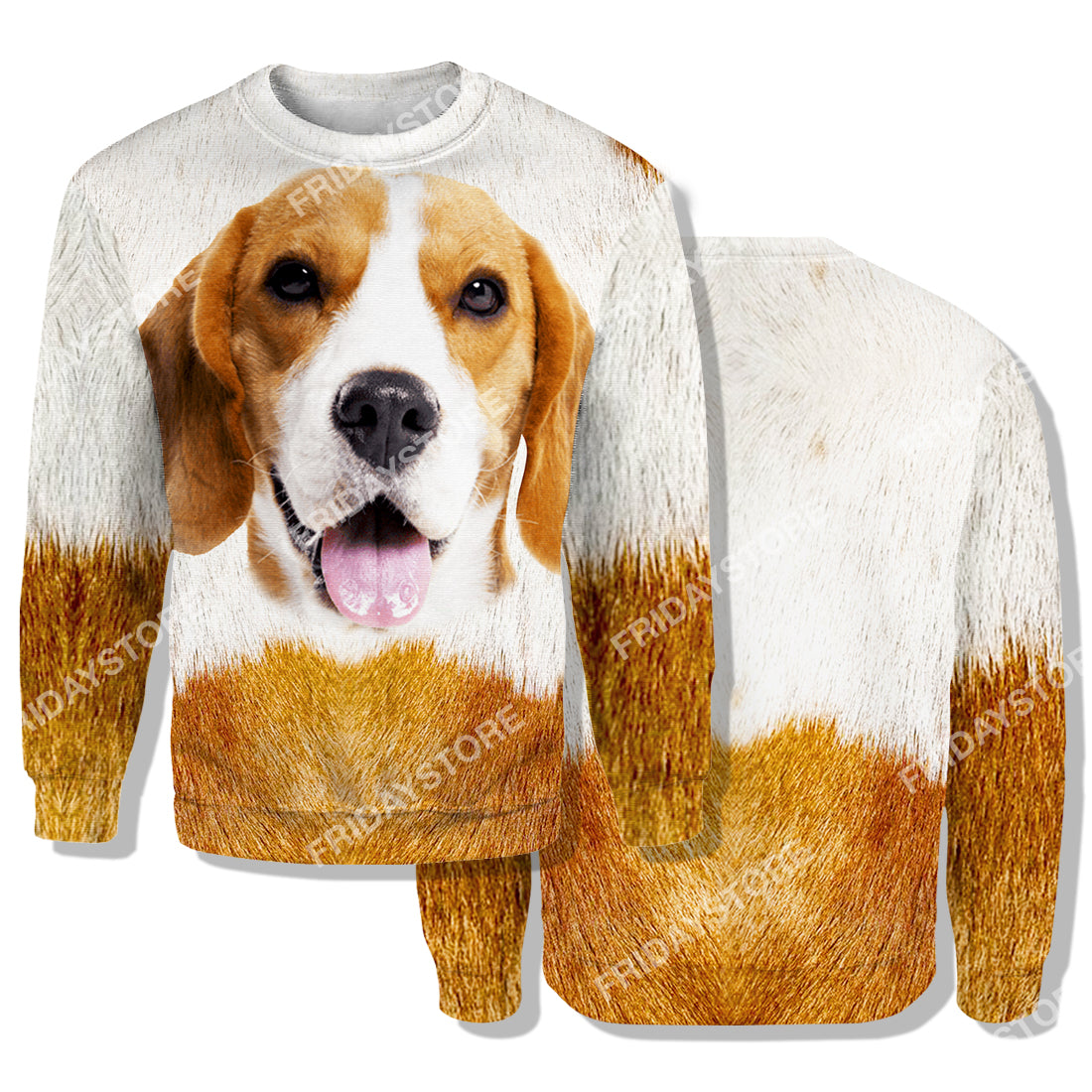 Unifinz Dog Hoodie Beagle Dog Hoodie Beagle Dog Graphic White Brown T Shirt Amazing Dog Shirt Sweater Tank 2024