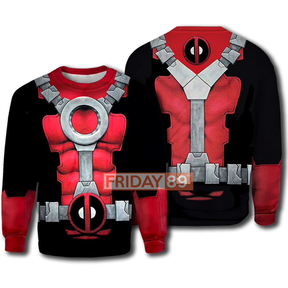 Unifinz MV DeadPool Hoodie MV DeadPool Cosplay Costume T-shirt Cool MV DeadPool Shirt Sweater Tank 2023