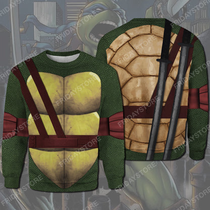 Unifinz TMNT Hoodie Leo Ninja Turtles Costume T-shirt TMNT Shirt Sweater Tank Cool TMNT Cosplay Costume Apparel 2023