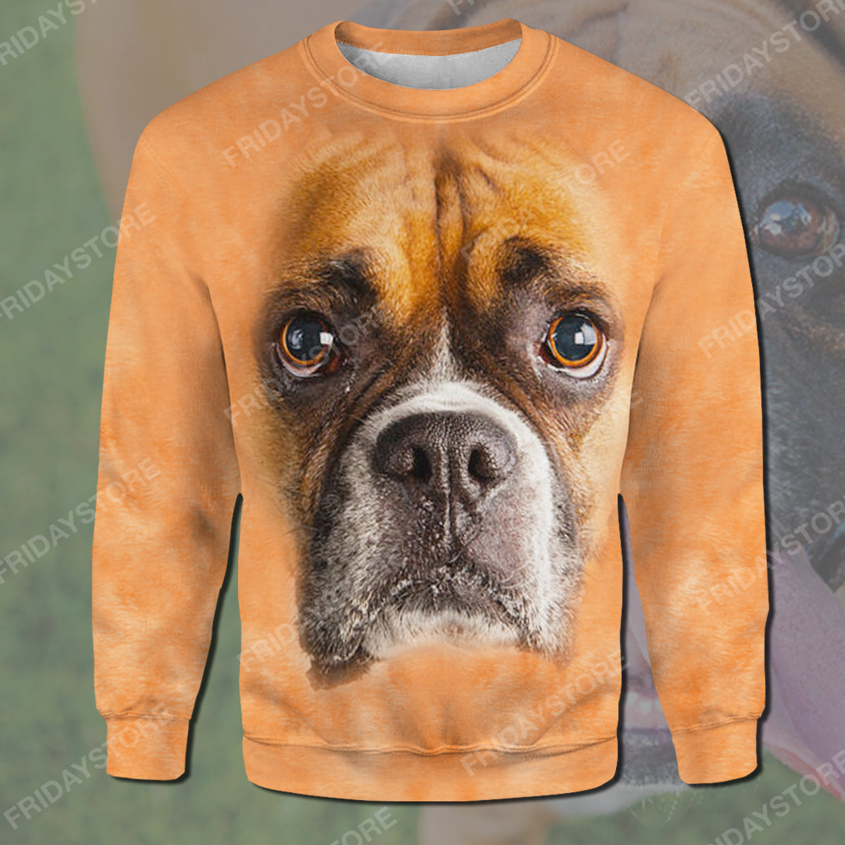 Unifinz Dog T-shirt Boxer Dog HoodieBoxer Dog Graphic Orange T Shirt Awesome Dog Hoodie Sweater Tank Apparel 2023