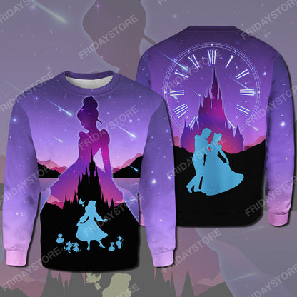 Unifinz DN T-shirt Cinderella Princess T-shirt Amazing High Quality DN Cinderella Hoodie Sweater Tank Apparel 2023