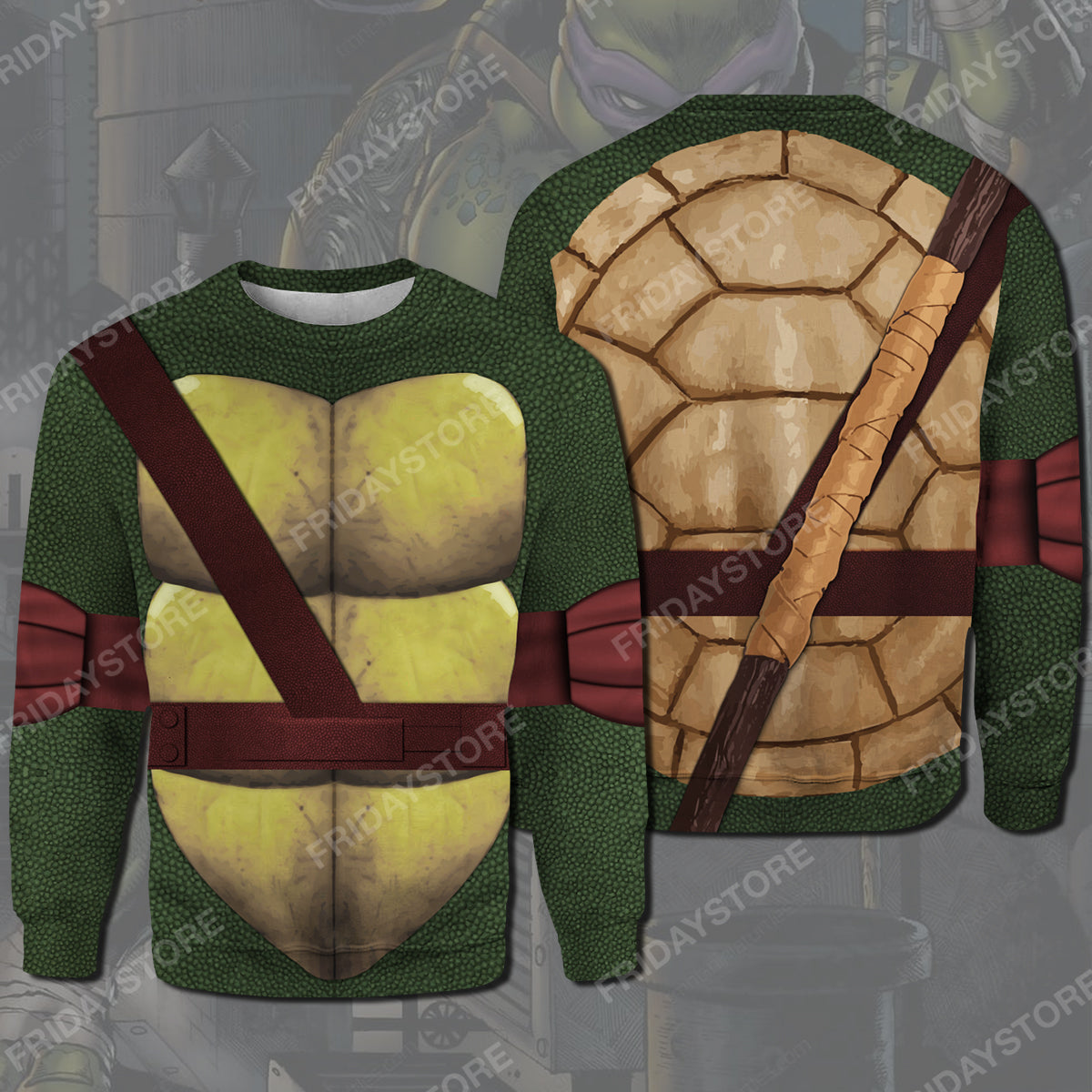 Unifinz TMTN Hoodie Dona Ninja Turtles Costume T-shirt TMNT Shirt Sweater Tank Cool TMNT Cosplay Costume Apparel 2023