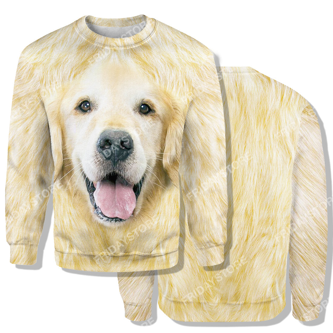 Unifinz Dog Hoodie Golden Retriever Hoodie Golden Retriever Dog Graphic Yellow Shirt Cute High Quality Dog Shirt Sweater Tank 2024