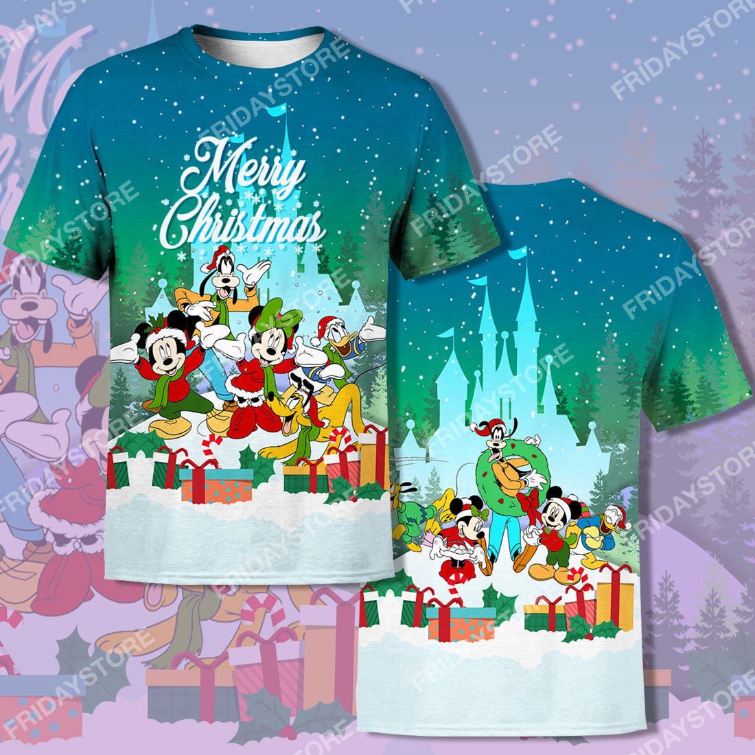 Unifinz DN T-shirt Play Together Merry Christmas T-shirt Cute Amazing DN MK Mouse Hoodie Adult Full Print 2026