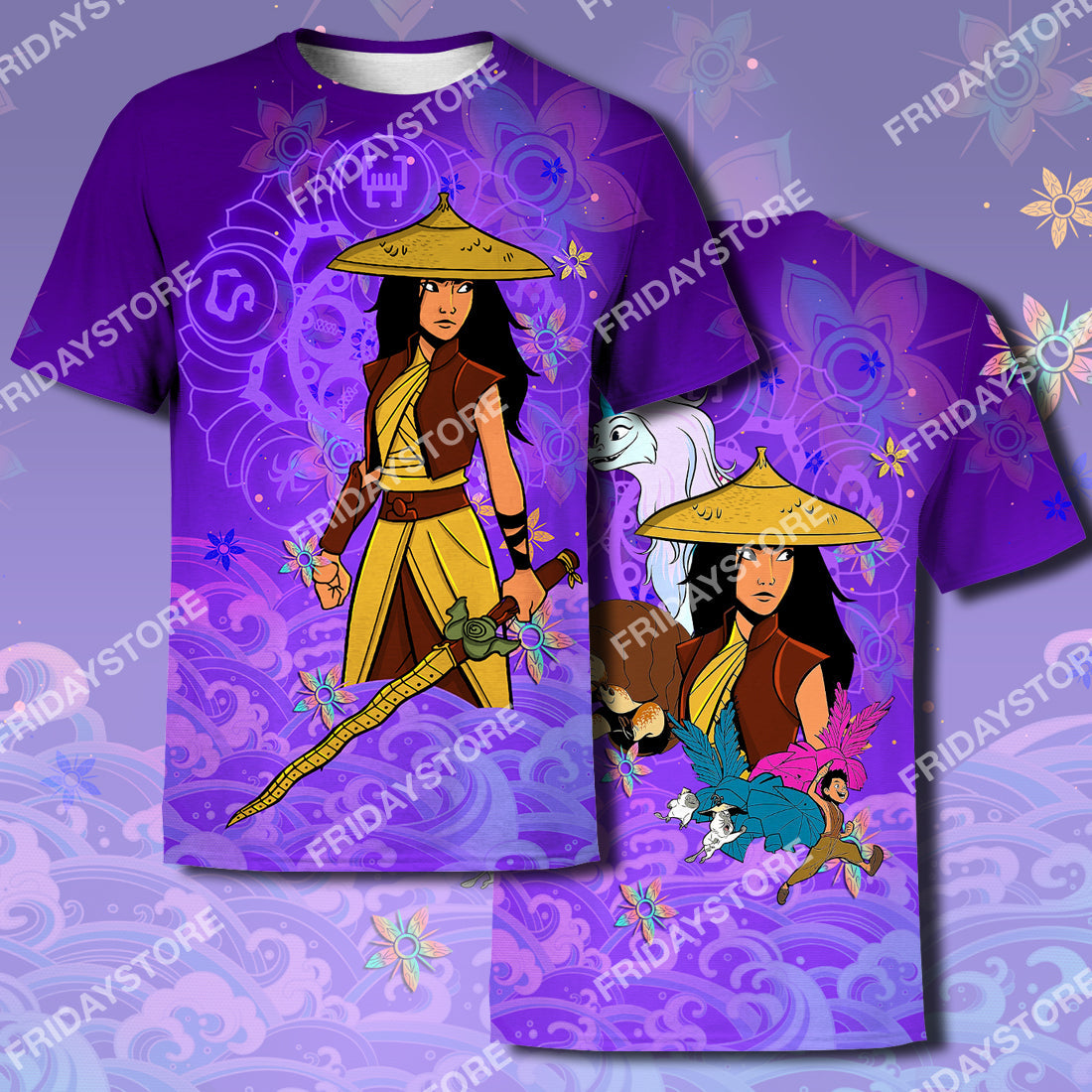 Unifinz DN T-shirt Princess And The Last Dragon T-shirt Awesome High Quality DN Shirt Sweater Tank 2026