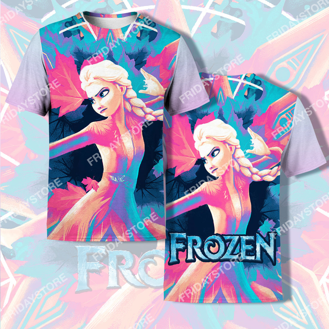 Unifinz DN T-shirt Elsa And The Four Elemental Spirits T-shirt Awesome DN Frozen Hoodie Sweater Tank Elsa Hoodie Apparel 2026