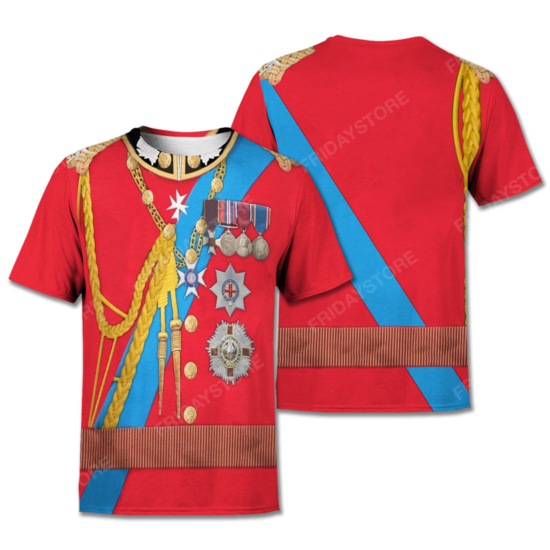Historical T-Shirt Historical Prince Phillip Suit 3d Costume Hoodie Historical Hoodie