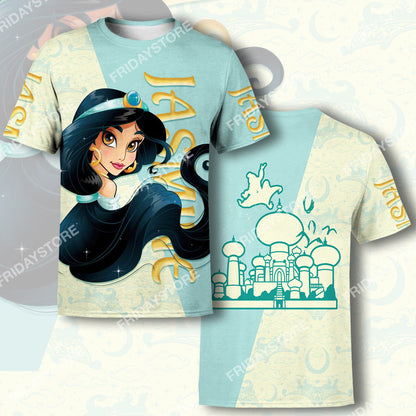 Unifinz DN T-shirt Jasmine Aladdin Couple T-shirt Awesome DN Aladdin Hoodie Shirt Sweater Tank 2026