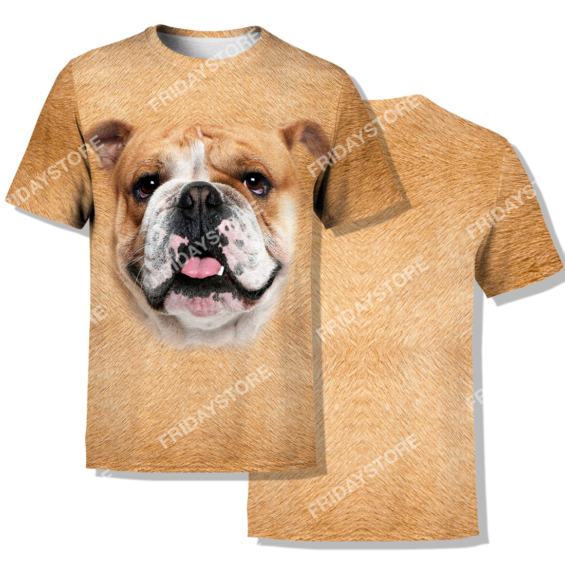 Unifinz Dog Hoodie Bulldog Hoodie Bulldog Dog Graphic Golden Brown T Shirt Awesome Dog Shirt Sweater Tank Gift For Dog Lover 2026