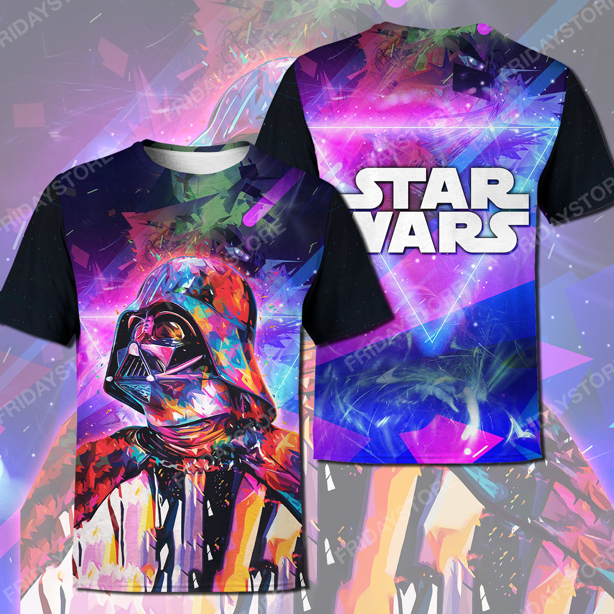 Unifinz SW T-shirt SW Darth Vader Colorful T-shirt Cool High Quality SW Hoodie Sweater Tank 2025