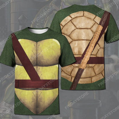 Unifinz TMTN Hoodie Dona Ninja Turtles Costume T-shirt TMNT Shirt Sweater Tank Cool TMNT Cosplay Costume Apparel 2025