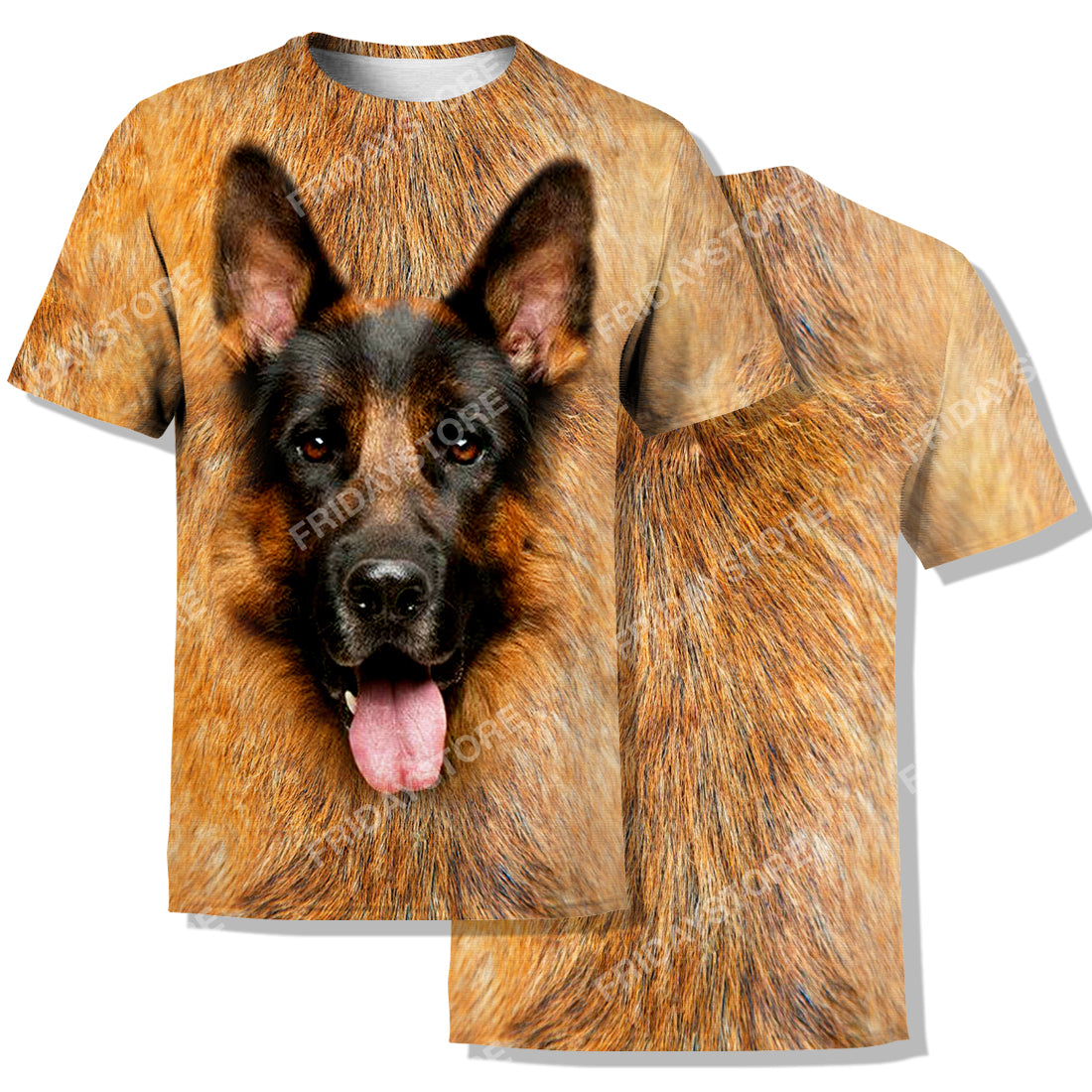 Unifinz Dog Hoodie German Shepherd Shirt German Shepherd Dog Graphic Brown Hoodie Amazing High Quality Dog Shirt Sweater Tank 2026