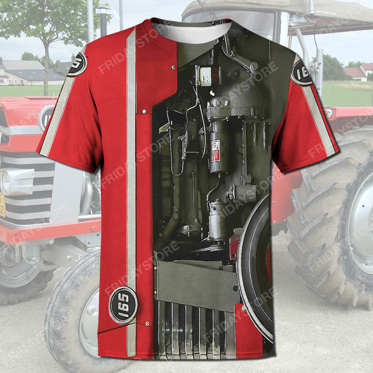 Unifinz Farmer T-shirt Farm Massey Ferguson Tractor Costume T-shirt Amazing Farmer Hoodie Sweater Tank Tractor Apparel 2025