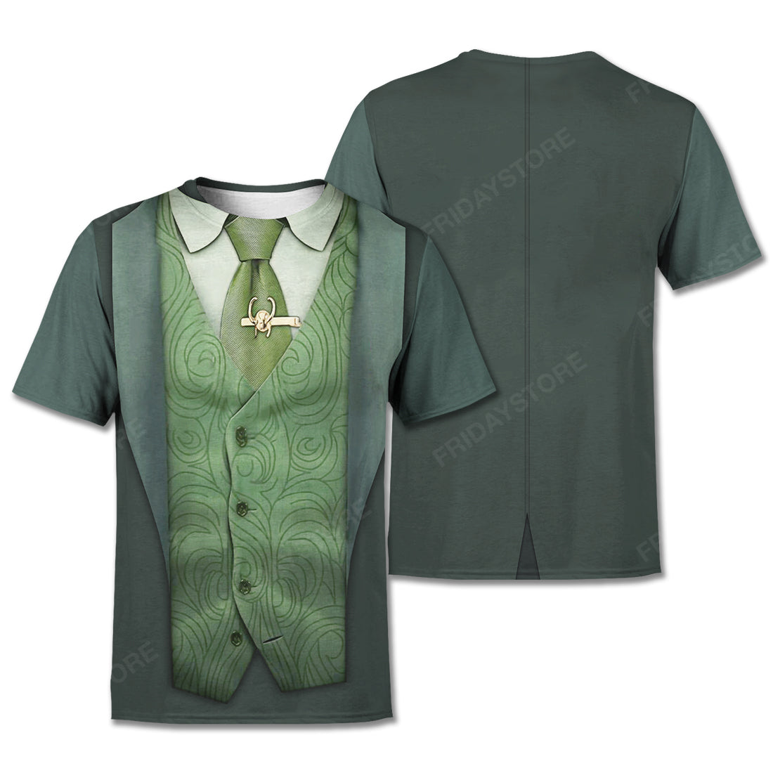 Unifinz Loki T-shirt Loki New Suit Costume 3D T-shirt Loki Hoodie 2022