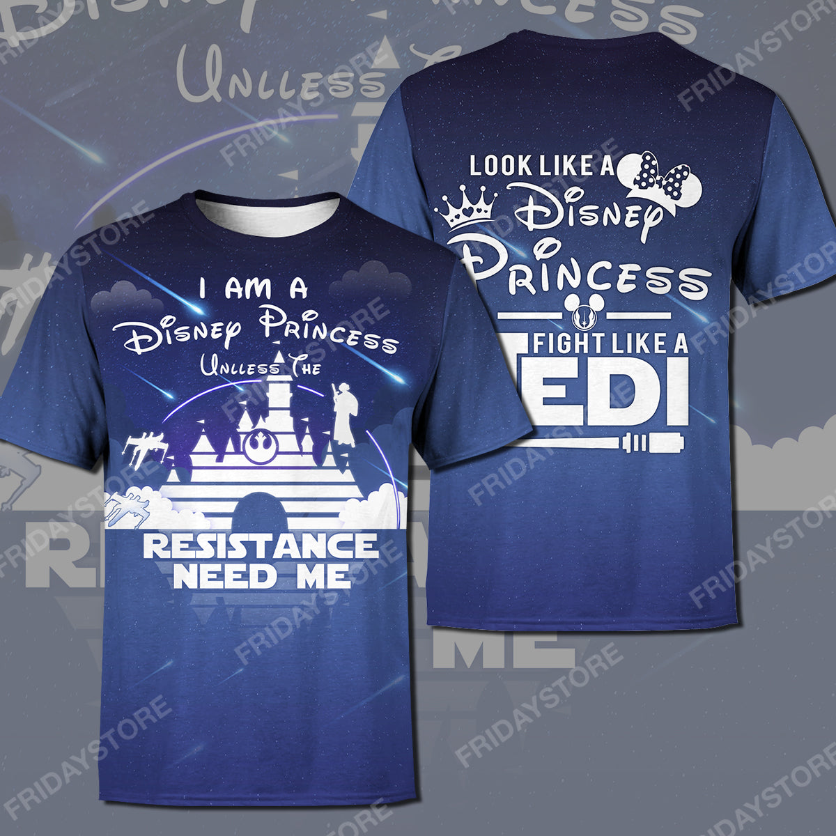 Unifinz SW DN T-shirt I'm A DN Princess Unless The Resistance Needs Me T-shirt High Quality SW DN Hoodie Sweater Tank 2025