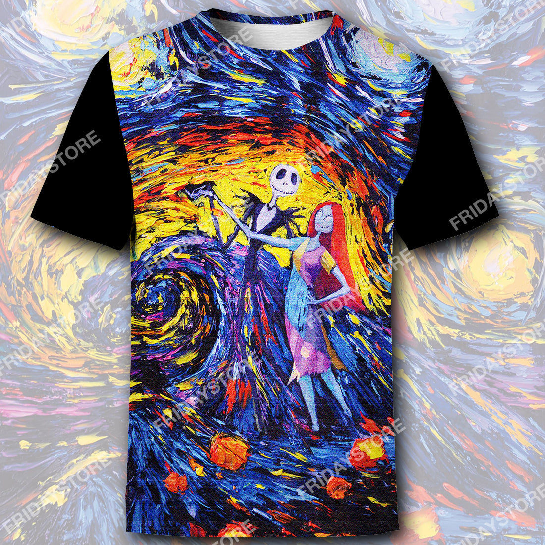 Unifinz TNBC T-shirt Starry Night Jack And Sally T-shirt Hoodie Amazing DN TNBC Sweate Tank Hoodie Jack Skellington Apparel 2026