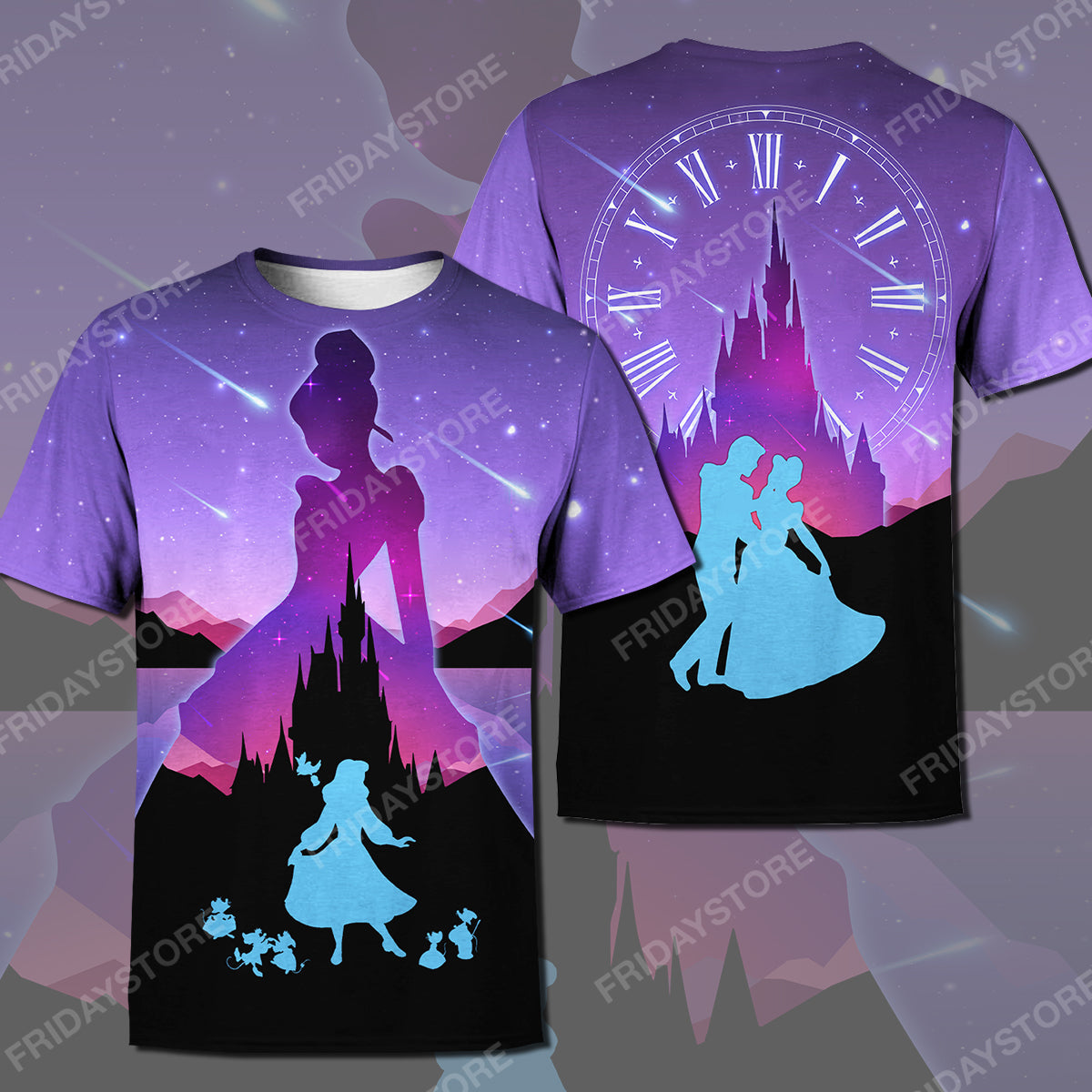 Unifinz DN T-shirt Cinderella Princess T-shirt Amazing High Quality DN Cinderella Hoodie Sweater Tank Apparel 2025