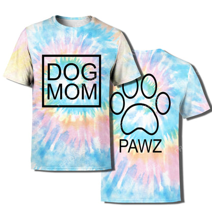 Unifinz Dog Mom T Shirt Dog Mom Tie Dye Hoodie Dog Mom Hoodie Awesome Dog Hoodie Shirt Sweater Tank Gift For Dog Lover 2026