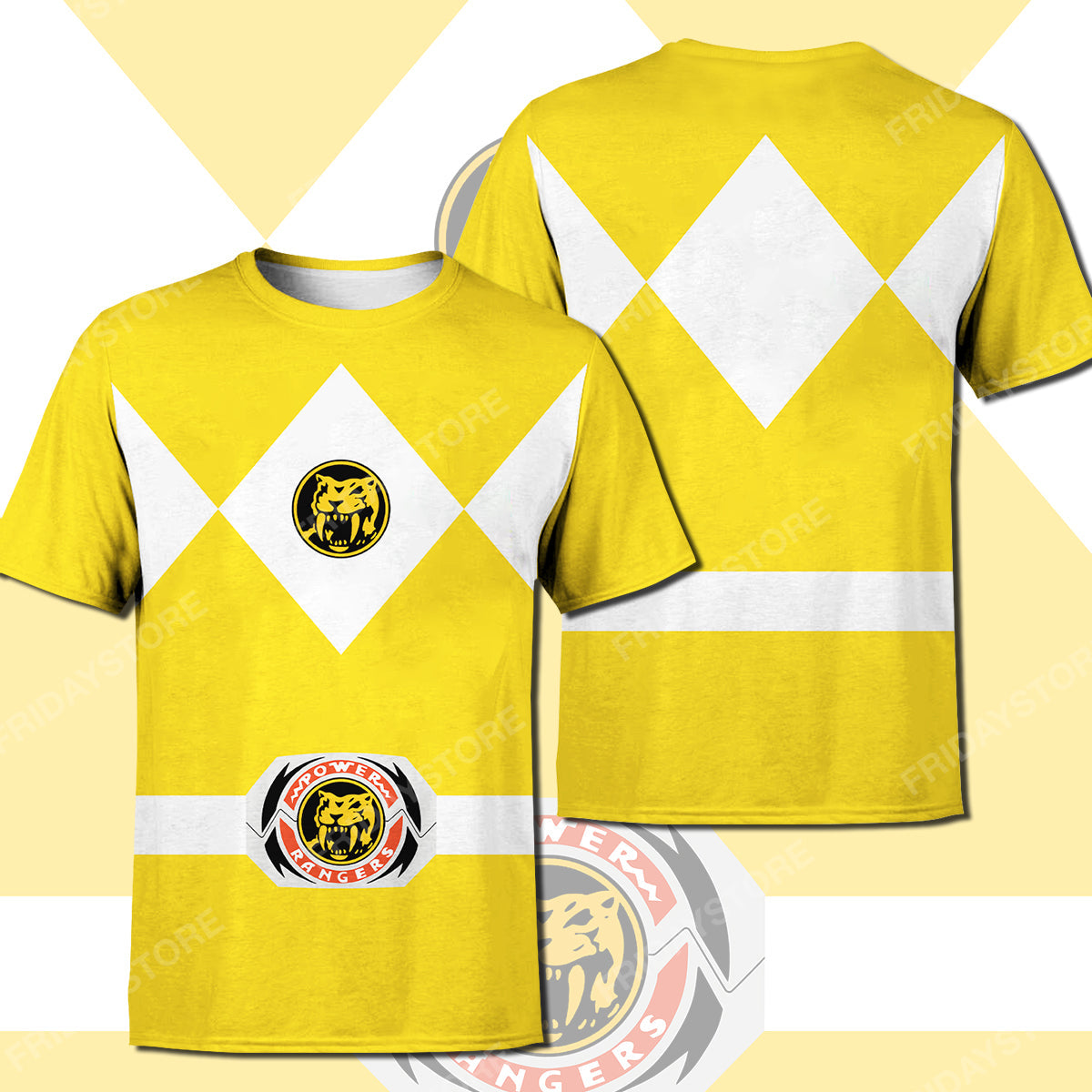 Unifinz Power Ranger Hoodie Yellow Power Ranger Costume T-shirt Amazing Power Ranger Shirt Sweater Tank 2025