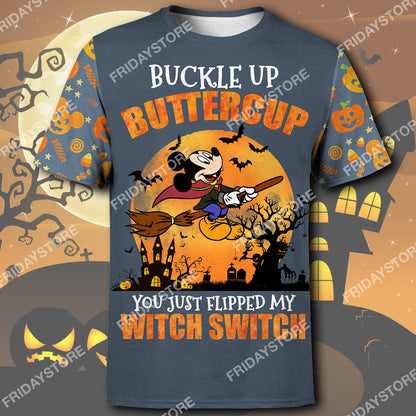 Unifinz DN T-shirt Buckle Up Buttercup You Just Flipped My Witch Switch T-shirt High Quality DN MK Mouse Hoodie Sweater Tank 2026