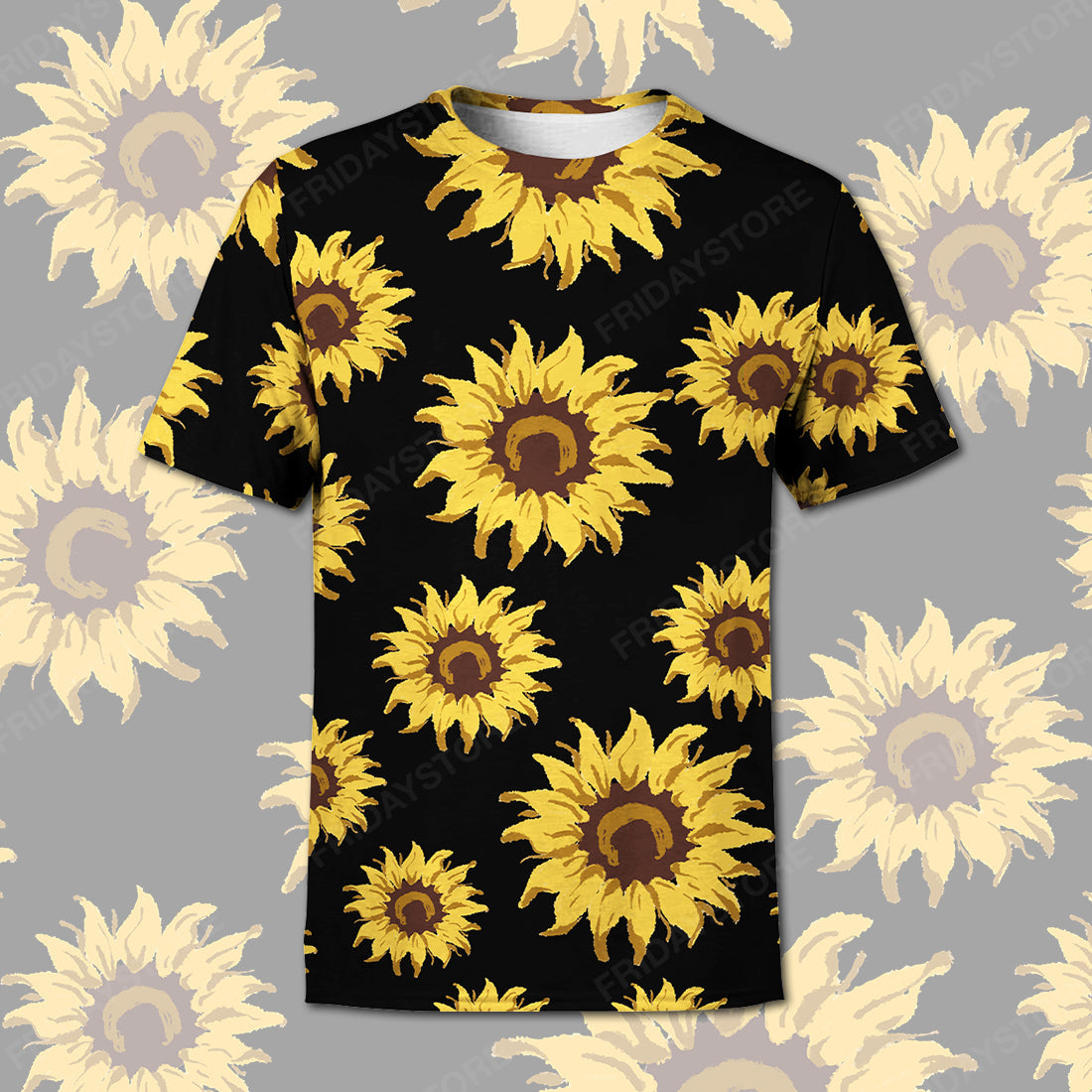 Unifinz Sunflower Hoodie Women Yellow Sunflower T-shirt Sunflower Hoodie Sweater Tank 2025