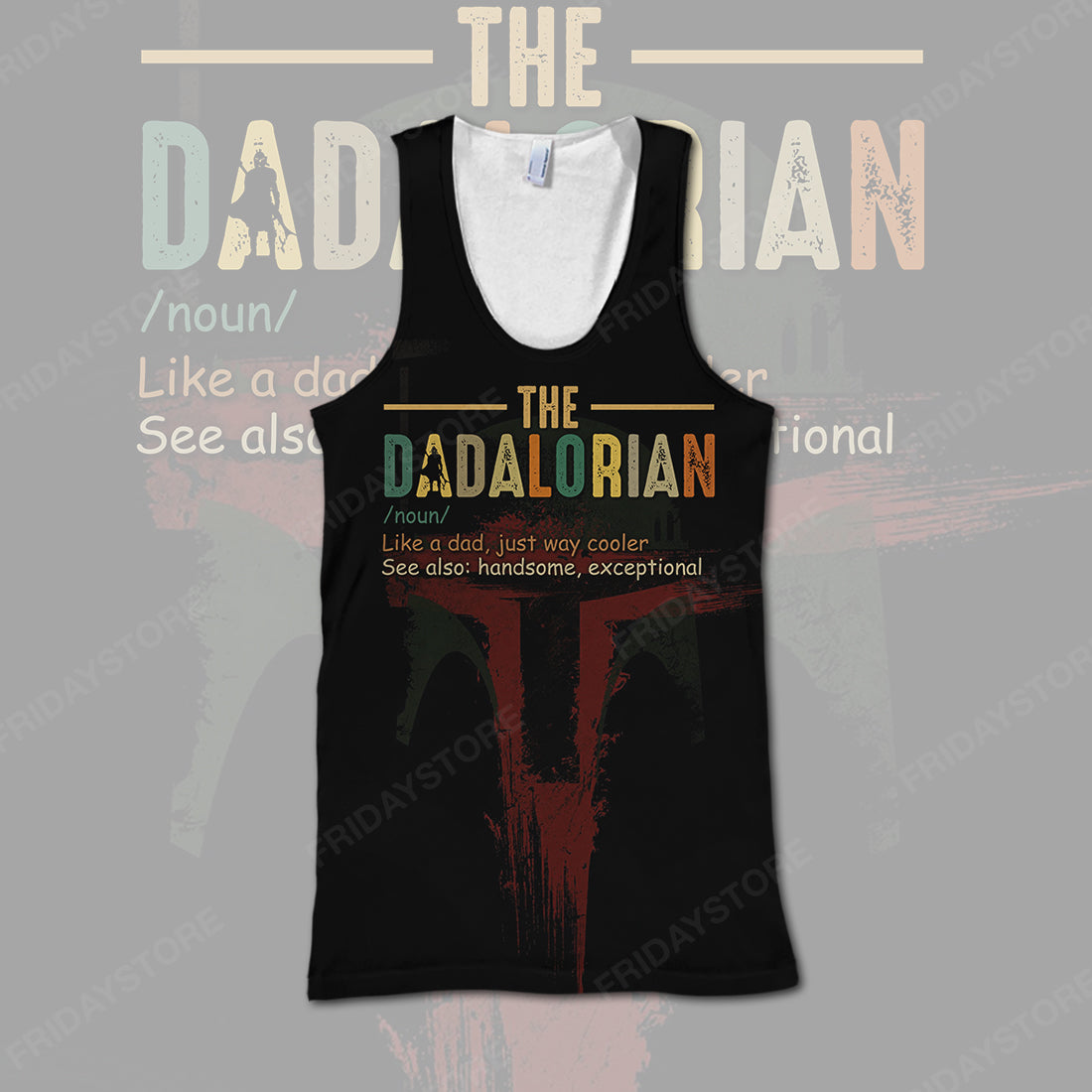 Mandalorian SW Father T-shirt Father's Day Gift Dadalorian This Is The Way Shirt SW Hoodie Sweatshirt