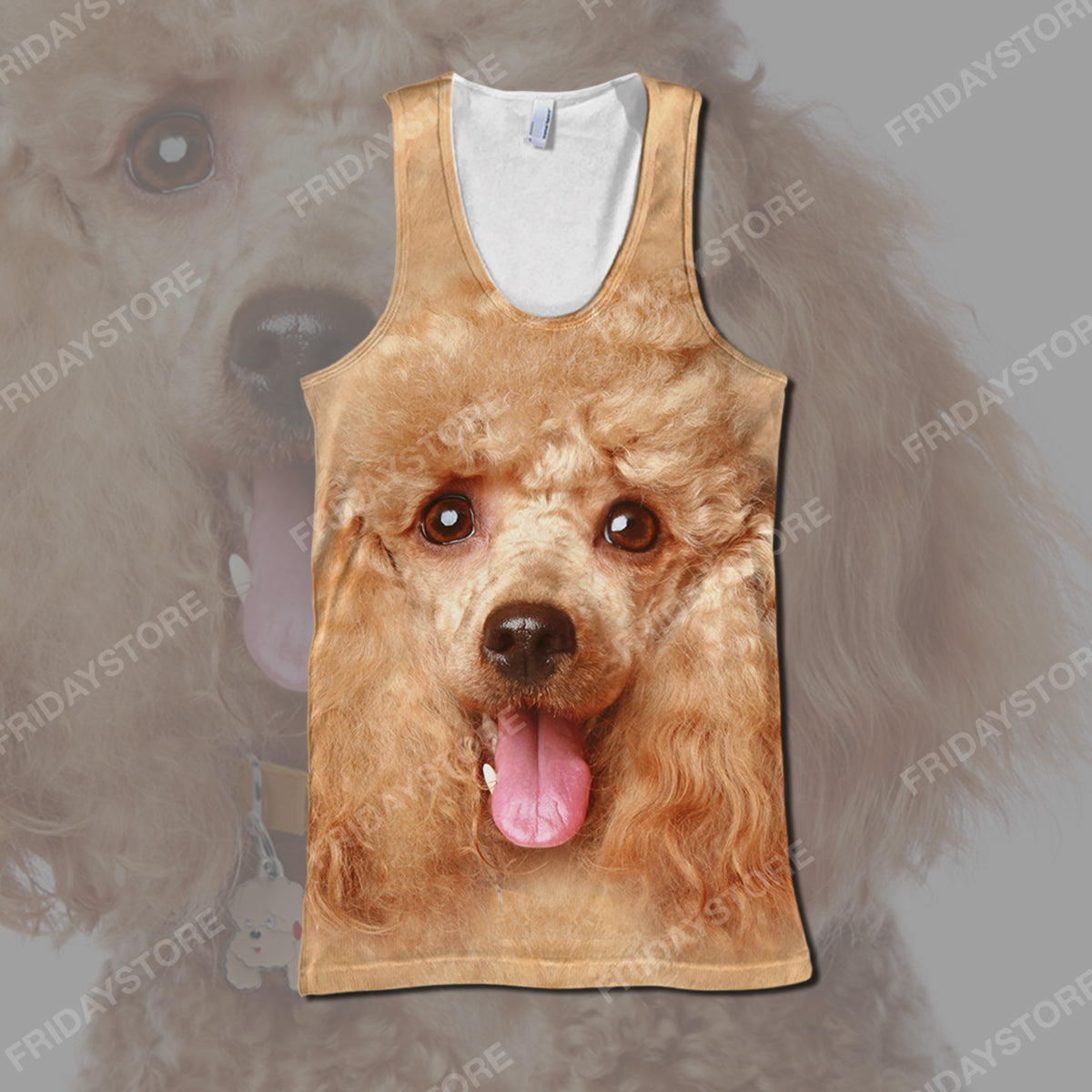 Unifinz Dog Hoodie Poodle Hoodie Poodle Dog Graphic Pale Yellow Hoodie Cute Dog Shirt Sweater Tank Apparel 2024