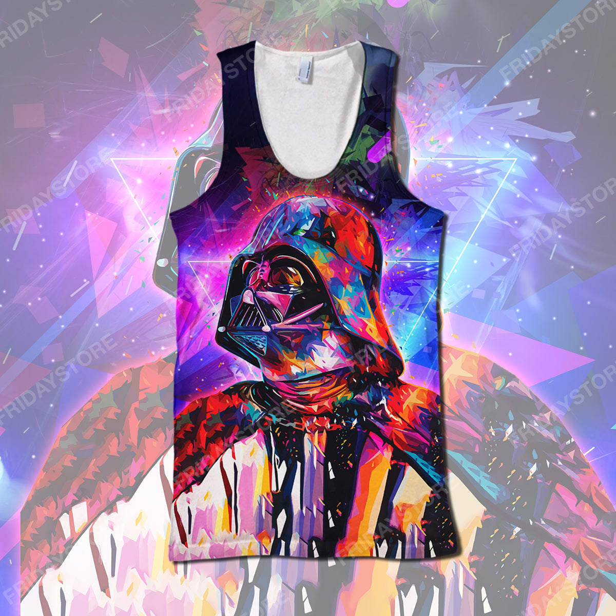 Unifinz SW T-shirt SW Darth Vader Colorful T-shirt Cool High Quality SW Hoodie Sweater Tank 2024