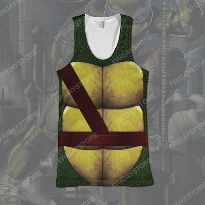 Unifinz TMTN Hoodie Dona Ninja Turtles Costume T-shirt TMNT Shirt Sweater Tank Cool TMNT Cosplay Costume Apparel 2024