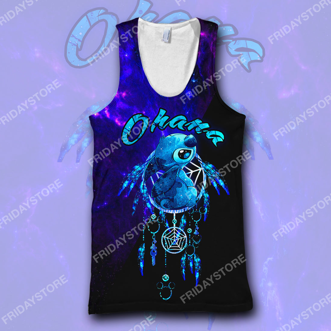 Unifinz LAS T-shirt Ohana Means Family Dreamcatcher T-shirt Amazing DN Stitch Hoodie Sweater Tank 2025