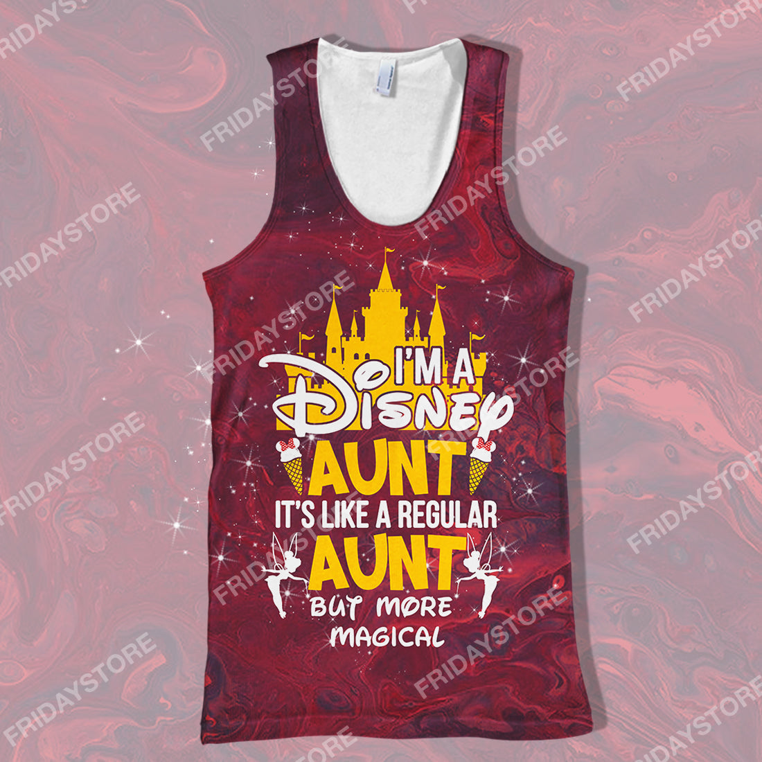Unifinz DN T-shirt Hoodie DN Aunt It's Like A Regular Aunt But More Magical Quote T-shirt Cute Aunt Tshirt Hoodie Sweater Tank 2025