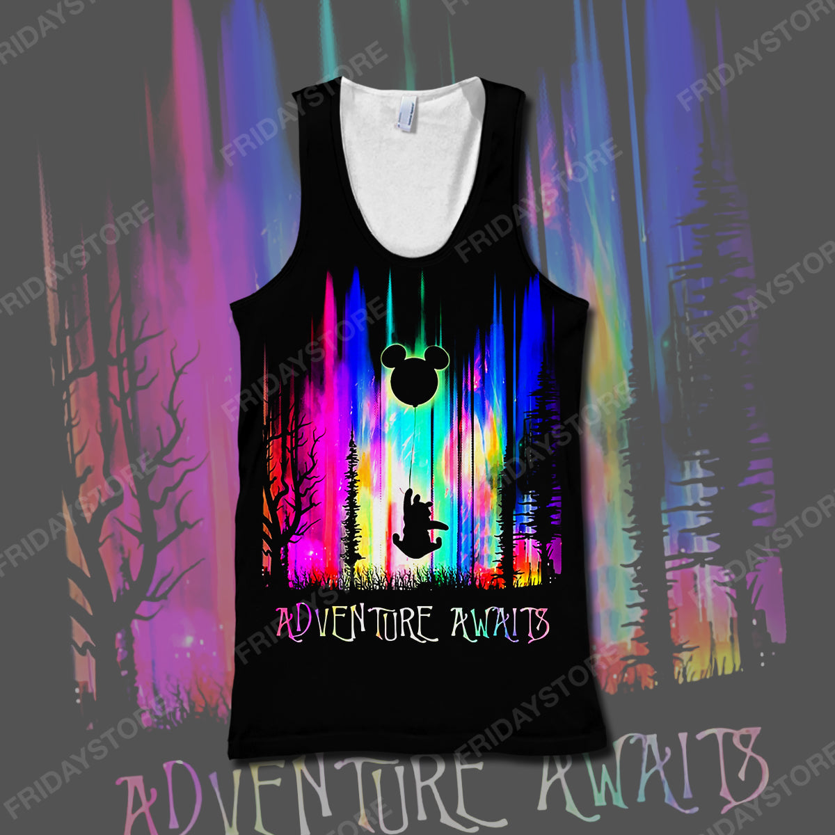 Unifinz DN WTP T-shirt Adventure Awaits Balloon T-shirt Awesome High Quaity DN WTP Hoodie Sweater Tank 2024