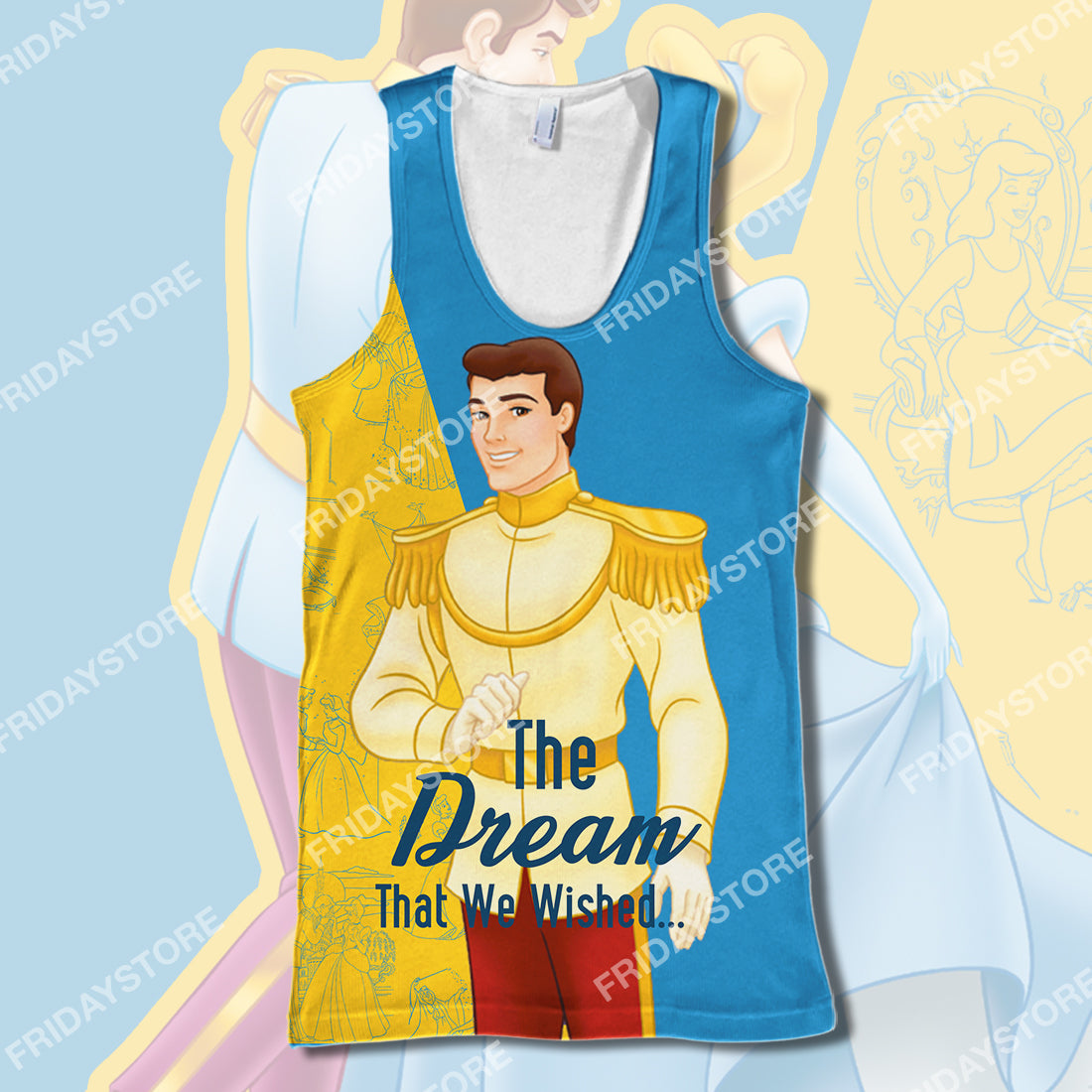 Unifinz DN Cinderella T-shirt Charming The Dream That We Wished Cinderella Couple T-shirt Amazing DN Cinderella Hoodie Sweater Tank 2025