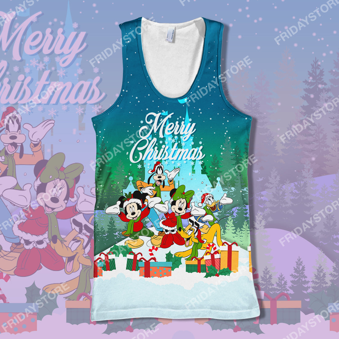 Unifinz DN T-shirt Play Together Merry Christmas T-shirt Cute Amazing DN MK Mouse Hoodie Adult Full Print 2025