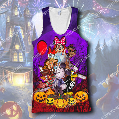 Unifinz DN T-shirt DN Characters Cosplay Horror Halloween T-shirt Amazing High Quality DN Halloween Hoodie Sweater Tank 2024