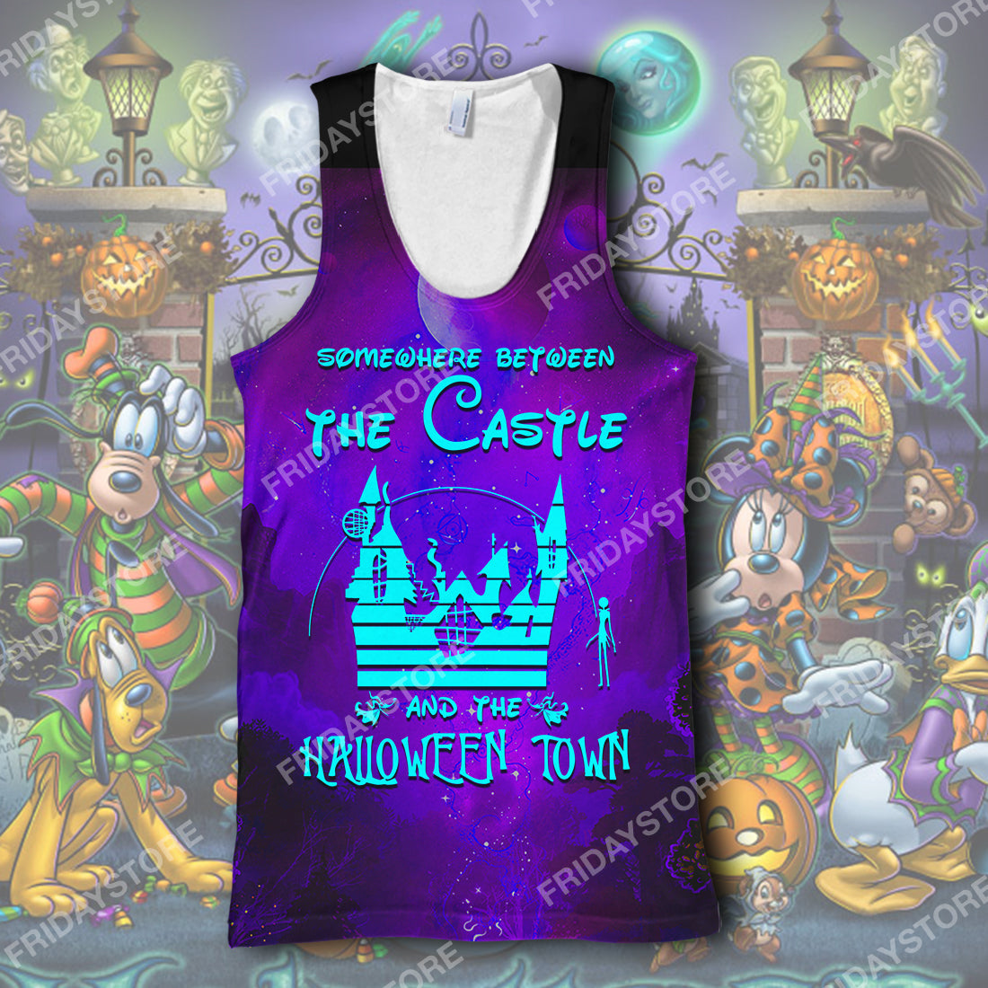 Unifinz DN T-shirt Somewhere Between The Castle And The Halloween Town T-shirt High Quality DN Halloween Hoodie Sweater Tank 2025