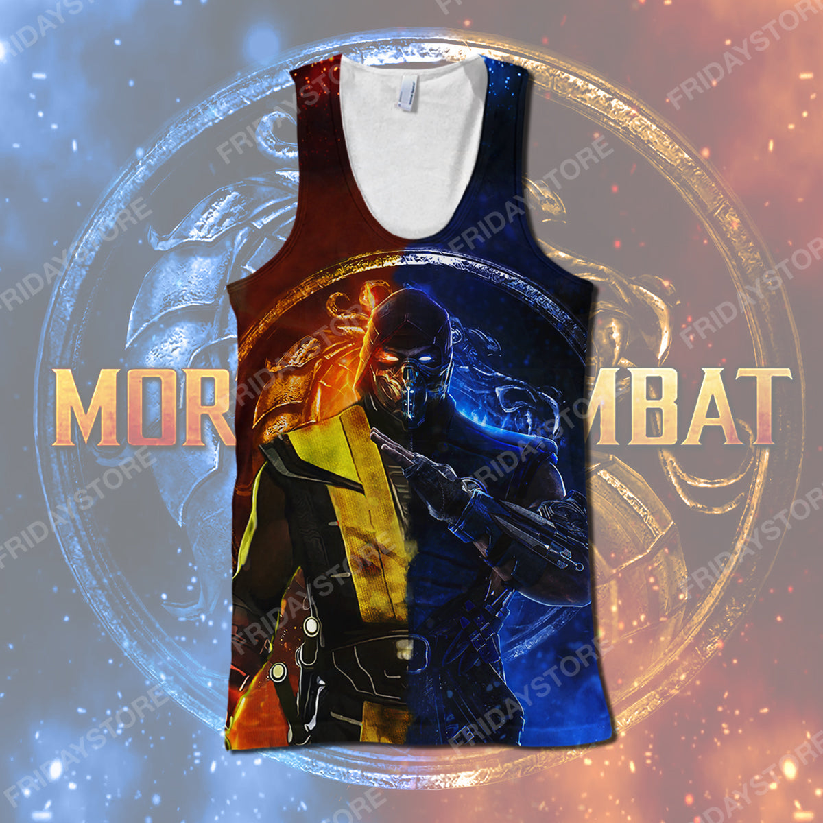 Unifinz Mortal Combat Hoodie Scorpion Motarl Game T-shirt Cool Amazing Mortal Combat Shirt Sweater Tank 2024