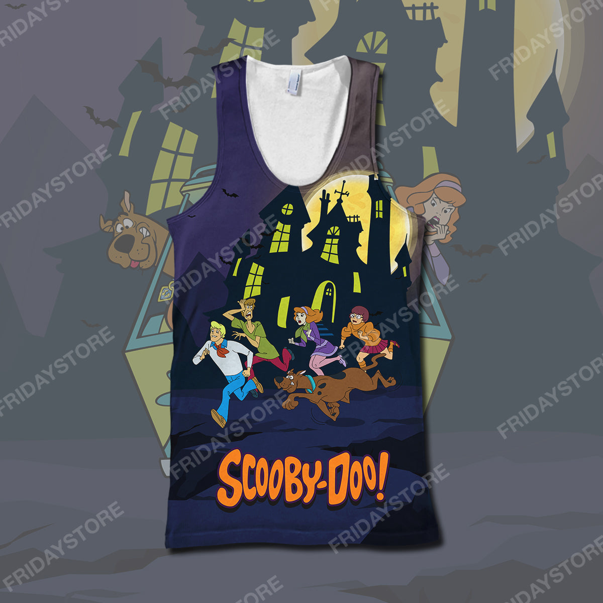 Unifinz Scooby Doo Hoodie Scooby Dog And Friends Mystery Begins T-shirt High Quality Scooby Doo Shirt Sweater Tank 2024