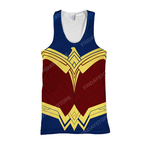 Unifinz DC T-shirt DC Wonder Hero Costume T-shirt Cool DC Wonder Woman Hoodie Sweater 2023