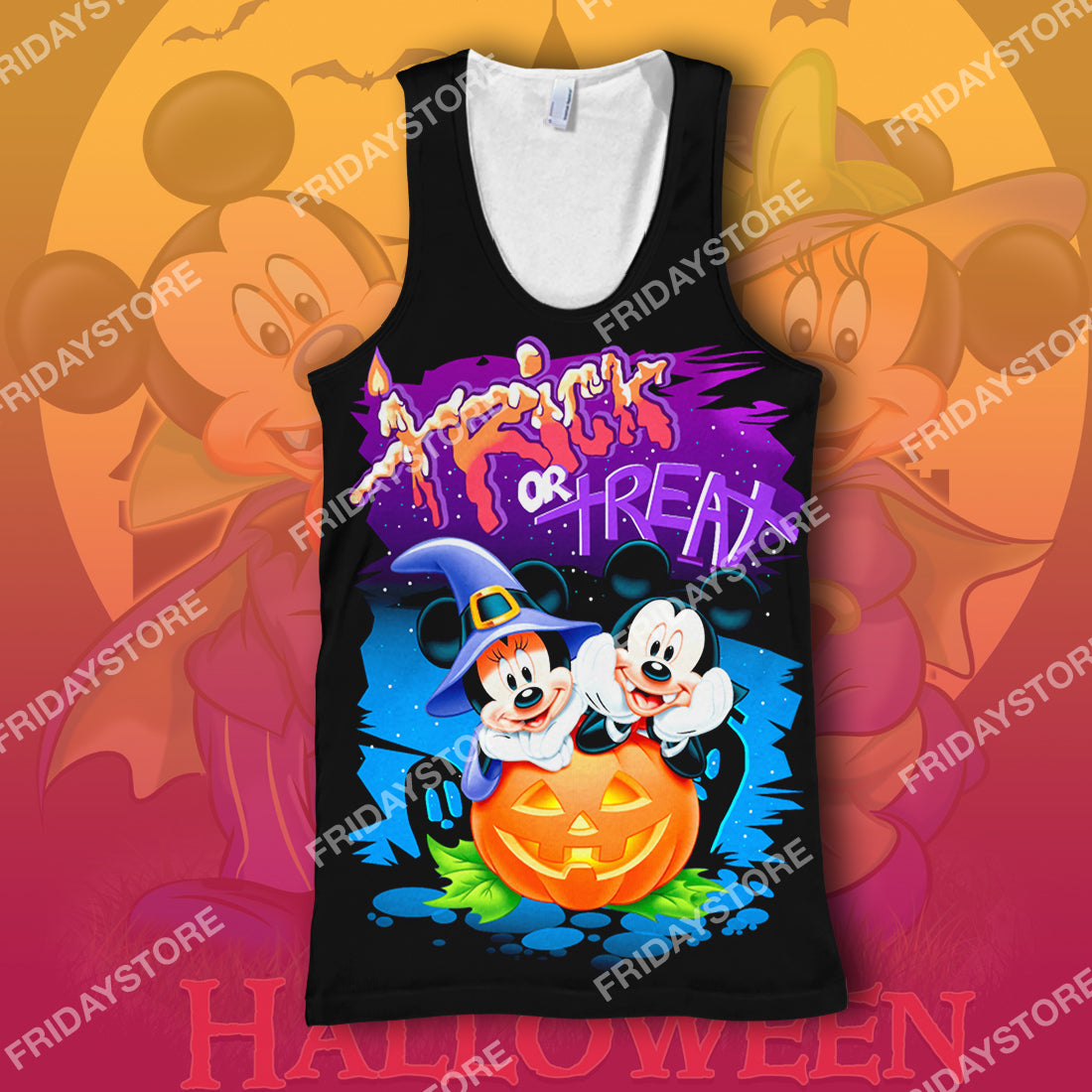 Unifinz DN T-shirt We're Together Darling Every Night Is Halloween T-shirt High Quality DN Mk Mouse Hoodie Sweater Tank 2025