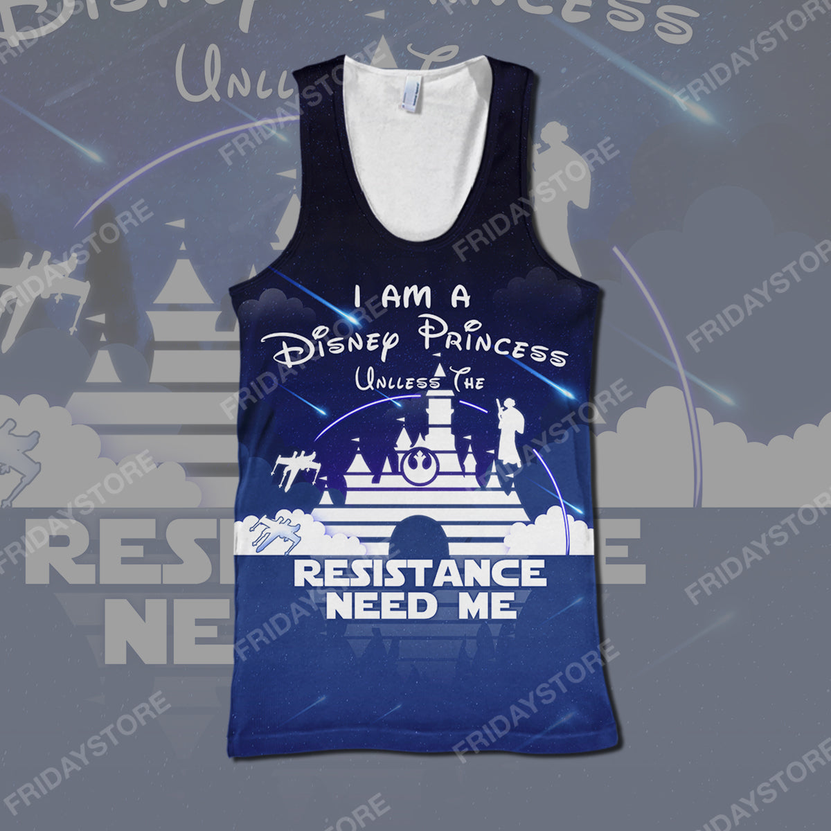 Unifinz SW DN T-shirt I'm A DN Princess Unless The Resistance Needs Me T-shirt High Quality SW DN Hoodie Sweater Tank 2024