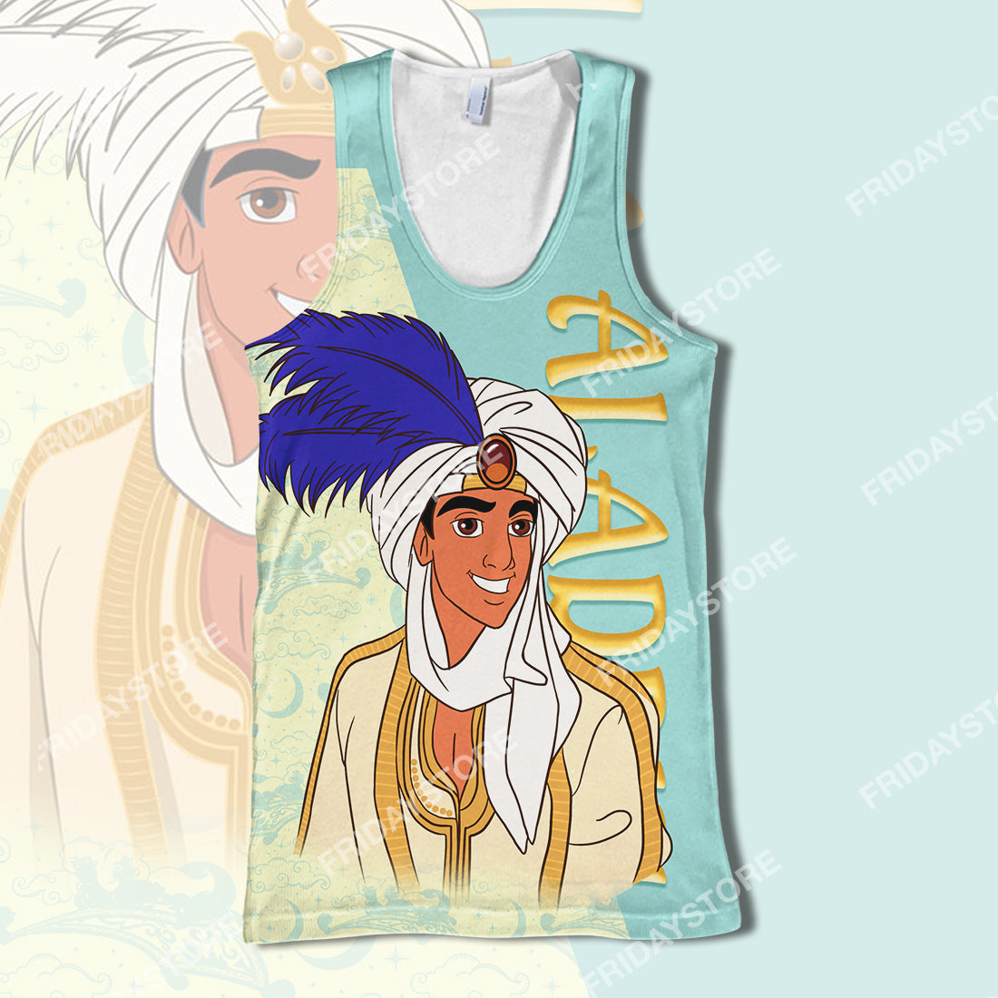 Unifinz DN T-shirt Aladdin Couple T-shirt Awesome High Quality DN Aladdin Hoodie Shirt Sweater Tank 2025