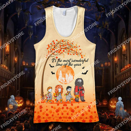 Unifinz HP T-shirt It's The Most Wonderful Time Of The Year T-shirt Amazing HP Hoodie Sweater Tank 2025