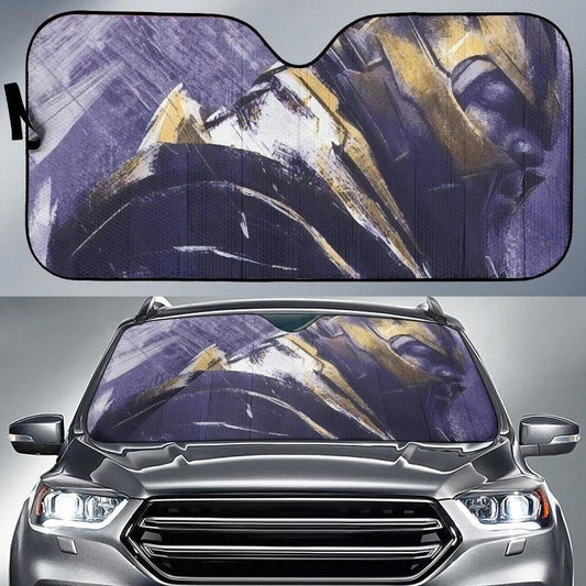 MV Windshield Sun Shade Thanos Avengers End Game Car Sun Shade MV Car Sun Shade