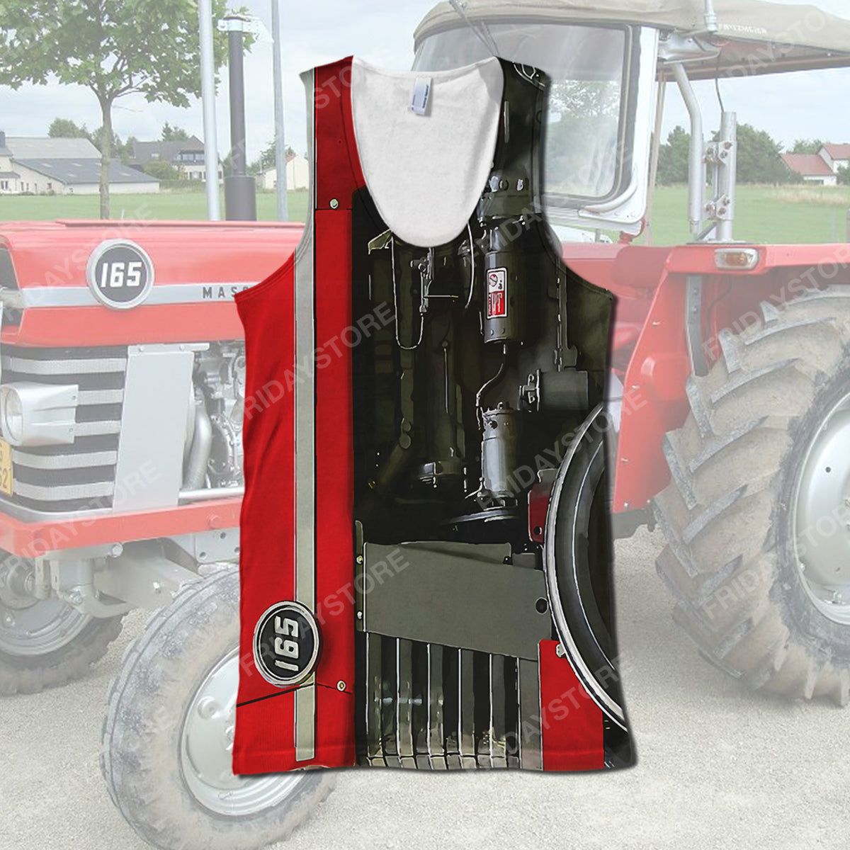 Unifinz Farmer T-shirt Farm Massey Ferguson Tractor Costume T-shirt Amazing Farmer Hoodie Sweater Tank Tractor Apparel 2024