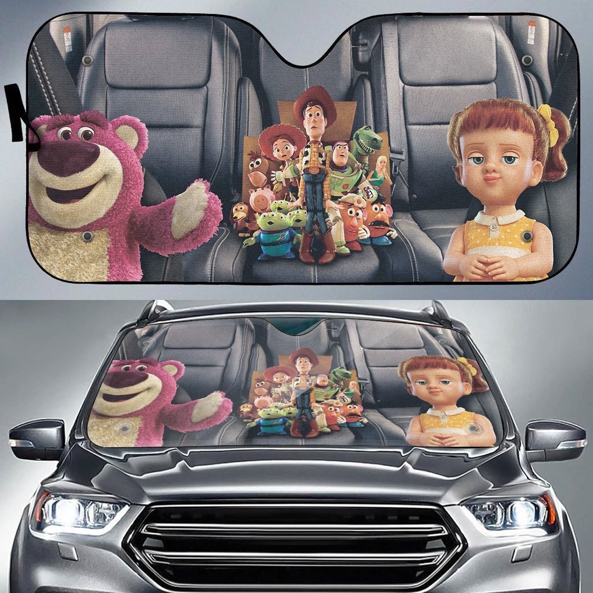  DN Toys Story Car Sun Shade Toys in the Car Teddy Doll Auto Sun Shade