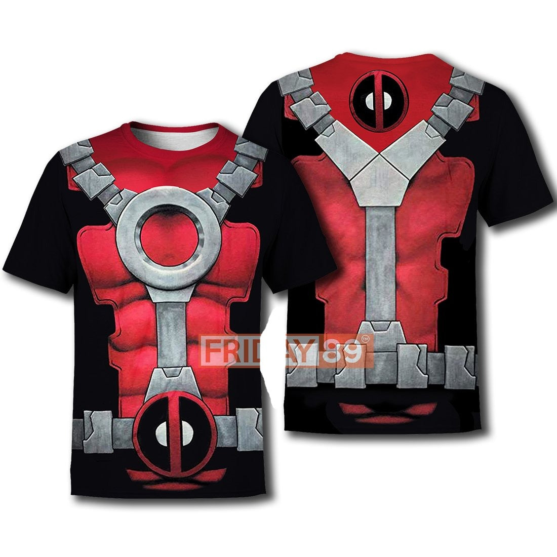 Unifinz MV DeadPool Hoodie MV DeadPool Cosplay Costume T-shirt Cool MV DeadPool Shirt Sweater Tank 2024