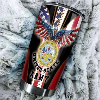 Unifinz Veteran Tumbler 20 oz United States Department Of The Army Tumbler 20 oz Military Tumblers 2022