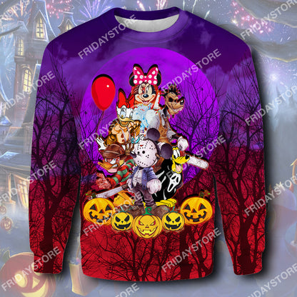 Unifinz DN T-shirt DN Characters Cosplay Horror Halloween T-shirt Amazing High Quality DN Halloween Hoodie Sweater Tank 2026