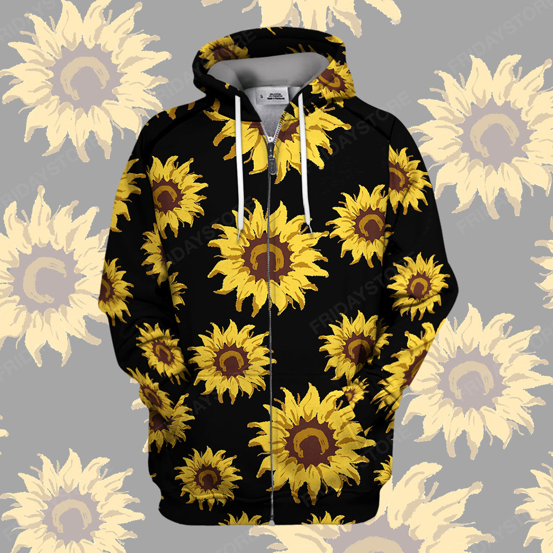 Unifinz Sunflower Hoodie Women Yellow Sunflower T-shirt Sunflower Hoodie Sweater Tank 2026